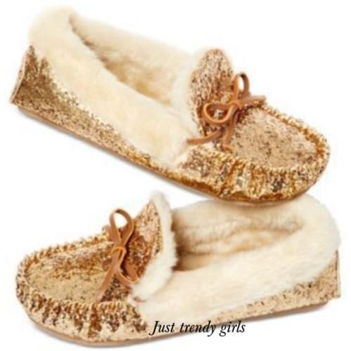 womens sparkly moccasins