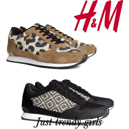 h&m girls sneakers