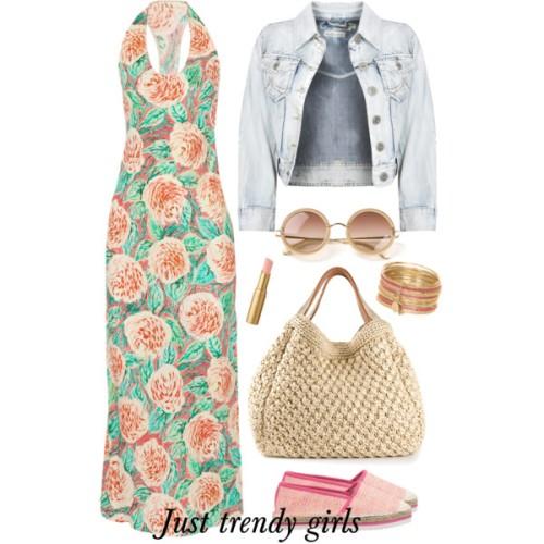 Summer maxi dresses with jackets – Just Trendy Girls