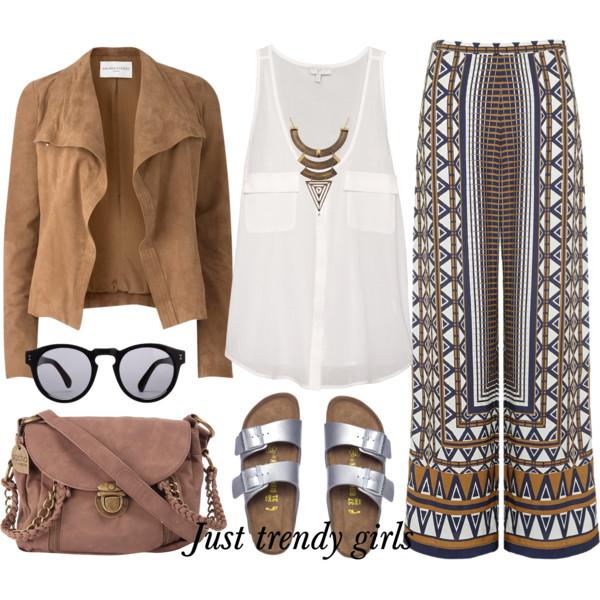 bohemian outfit simple