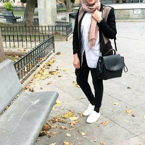 casual muslimah style