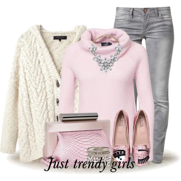 girly pink outfits