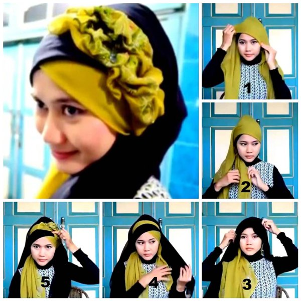 Tutorial Hijab Turban Simple Hijabfest