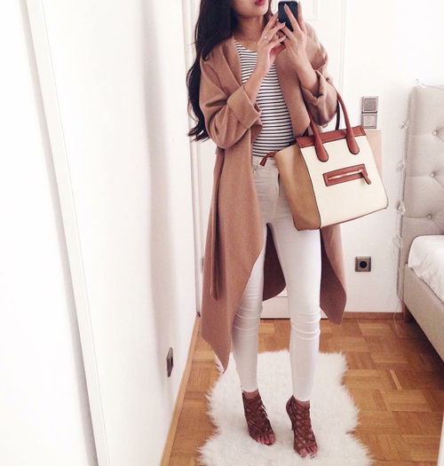 outfits with tan cardigan