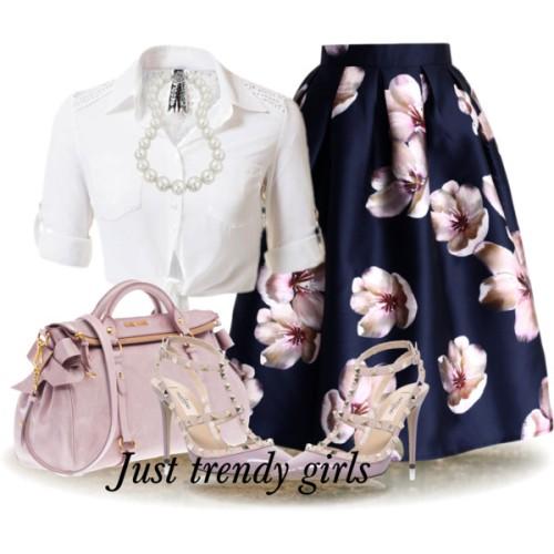 Volume puffy midi skirt outfits – Just Trendy Girls