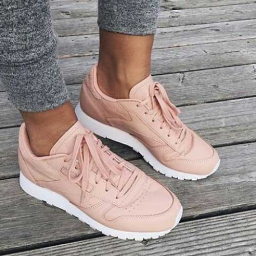 Blush and muted sneakers | | Just 