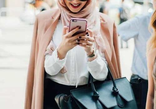 casual elegant hijab