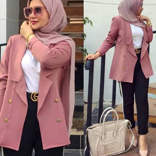 semi formal hijab outfit