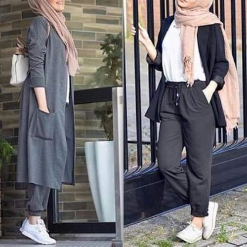 casual hijab look