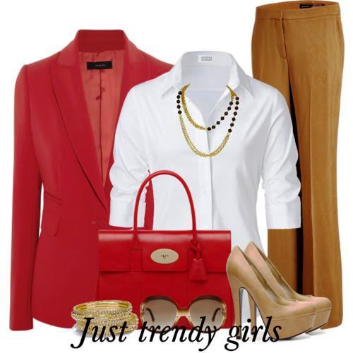 Block colors Business suits for woman | | Just Trendy Girls