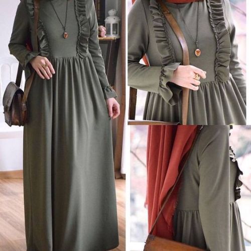 Maxi dresses with hijab styles | Just Trendy Girls