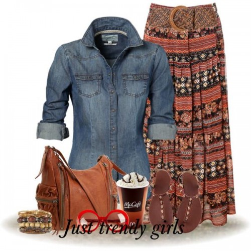 Bohemian easy style outfits | | Just Trendy Girls