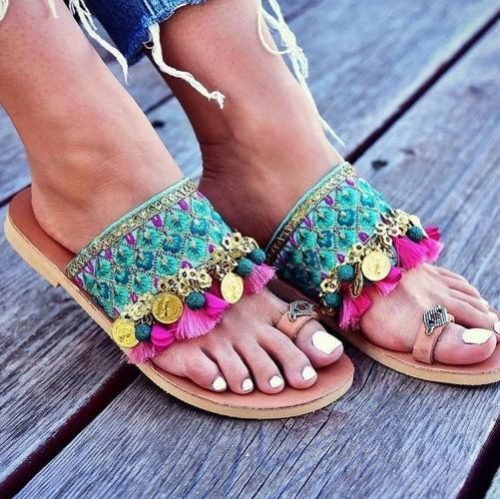 Amazing flat summer sandals | | Just Trendy Girls