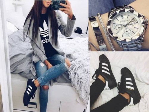 adidas casual outfits