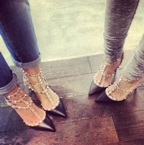 Valentino Rockstuds heels | | Just Trendy Girls