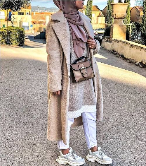 Winter hijab trends | | Just Trendy Girls