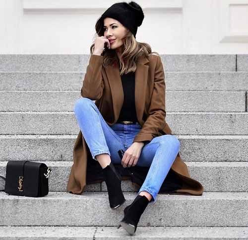 dress smart casual in cold winter 