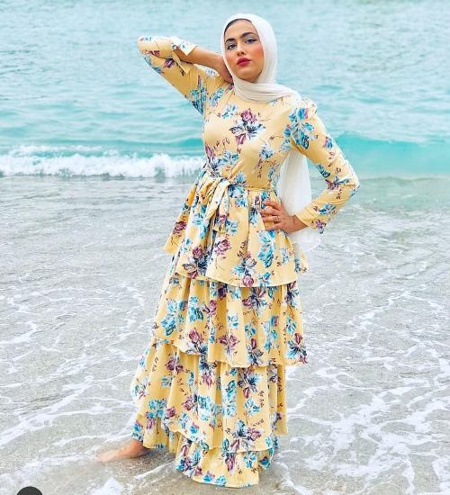 Hijab outfits for the beach | | Just Trendy Girls