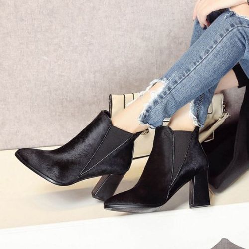Trendy ankle boots in black | | Just Trendy Girls