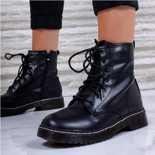 stylish combat boots