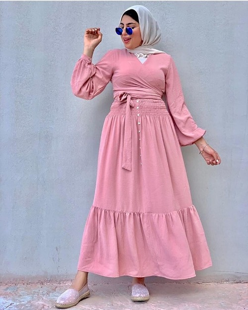 Beach vibes in summer hijab styles | | Just Trendy Girls